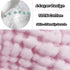 6Pack 20''x10'' 100% 6 norinori Baby Burp Cloths Muslin Washcloths - Muslin Burp Cloths Large Extra Soft Absorbent Baby