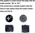 2.4G JR1602 FLHFULIHUA Bluetooth Remote Control Remote for Ride On Car Controller Transmitter Accessories for Kids