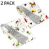 Jola's House 2 Pack 30 40 Inch Farm Animal Baby Blankets Unisex Soft Nursery Double Layer Minky Blanket with Dotted