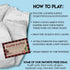 Amanda Creation Oh Boy! Outdoorsy Diaper Raffle Tickets - Red and Black Plaid for Boy Baby Showers, 20 Inserts
