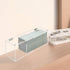Bigfety Card Storage Box for Trading Cards, Clear Acrylic Deck Holder Case with Removable Dividers