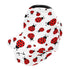 Nursing Cover Breastfeeding Scarf Cute Red Ladybugs Baby Car Seat Covers Soft