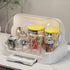 Countertop cjc Baby Bottle Drying Rack Storage Organizer with Cover Portable, Durable Baby Bottle Holder