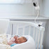 Clip Mount for Arenti Baby Monitor, No Tools or Wall Damage (White)
