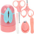 Toyvian Nail Case Grooming Kit for Newborns Toddlers Includes Nail Clippers Scissors