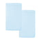 American Baby Company 15" x 33" Fitted Bassinet Sheet, 100% Natural Cotton Jersey Knit, Blue, Pack of 2