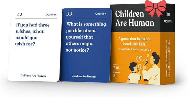 Children are Human | 140 Conversation Cards to Help Bond with Kids