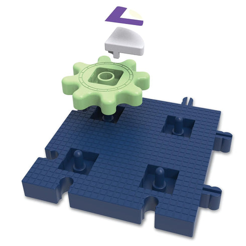Set Learning Resources Glowing PatternGears - Building with Glow in the Dark Stickers, Toddlers Hands-On Toy, STEM