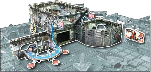 Battle Systems Core Space Shootout at Zed’s Expansion Set - Miniatures, Event Cards, Modular 3D Terrain