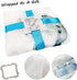 47''x40'' Baby Monthly Milestone Blanket - Organic Plush Fleece Photography Background Prop for Boy Girl Newborn Soft
