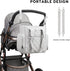 SONARIN 7pcs Set,Large Multifunctional Diaper Bag Tote Travel Baby Nappy Changing Bag Shoulder Handbag Maternity Bag