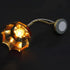 3.93X1.25X1.25 Inch Uonlytech Mini Adornment Dollhouse Ceiling Light Battery Operated Miniature Hanging Led Lamp