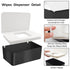 2 Pack Baby Wipe Dispenser, Portable Wet Wipe Pouch, Reusable & Refillable Reusable Travel Wet Wipe Pouch for Bathroom