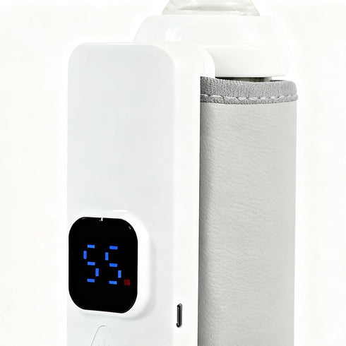 Generic 5.71in Milk Warmer - Portable Battery Powered Feeding Supplies, Fast Heating Bottle, Compact Care Tool, Easy