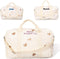 Custom Cotton Diaper Bag Tote for Women - Large Capacity, Multiple Compartments,