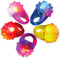Novelty Place 12Pcs Flashing LED Jelly Rings Fun Glow in the Dark
