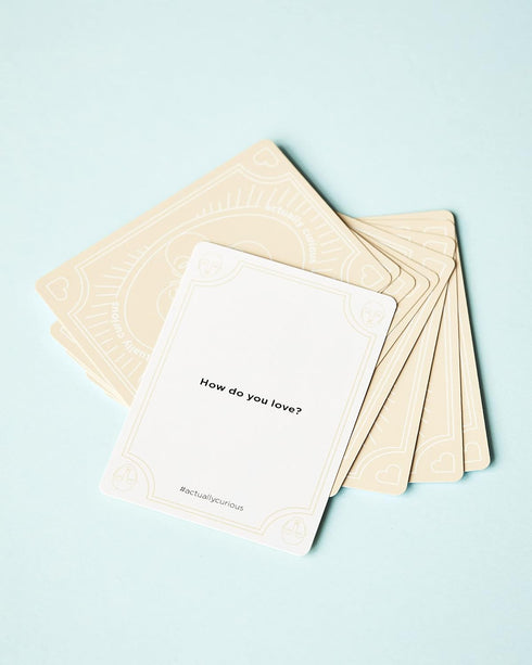 The Original Curiosity Edition - 52 Deep Conversation Cards for Team Building Games, Family Game Night, Couples