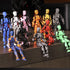 VZNYBL 10 Packs Titan13 Set, Dummy 13 3d 13 (Assembly Completed) Action Figure Printed ActionFigure Toy Gifts for Kids