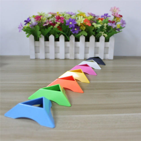 Goodplay 14 pcs Cube Stand Plastic for Puzzle Cube Holder Show - Multicolour Tripod