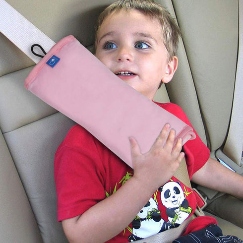 COOLBEBE Seat Belt Pillow for Kids, Extra Soft Toddler Travel Pillow for Car Seat, Universal Carseat Strap Cushion Pads