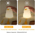 Attivolife Duck Night Light for Kids, Cute Silicone Lamp with Touch Control, Dimmable, USB Rechargeable LED Decor