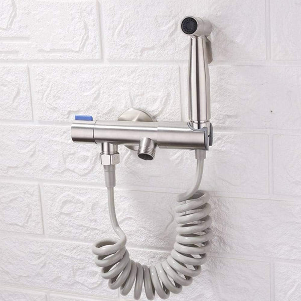 PDOLIGBDN for Silver Faucet Spray Shower Unique Connection Hose,Premium Stainless Steel Best for