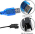 Tosiicop 3.7V SM-2P 2 Pack Lipo Battery Charger - Cable RC Toy Remote Control Car Vehicle Rechargeable Li-ion Batteries