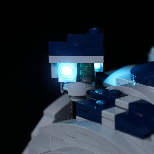 BRIKSMAX LED Lighting Kit for R2-D2 - Compatible with Lego 75308 Building Blocks Model