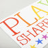 Playroom Wall Decor - Kids Playroom Wall Decals, DIY Stickers for Nursery Decoration, Share Imagine Laugh