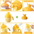 Thcbme set 0-9 Baby Shower Cap Shield, Baby bath shower cap/water cup/massage brush,Visor Hat for Eye and Ear