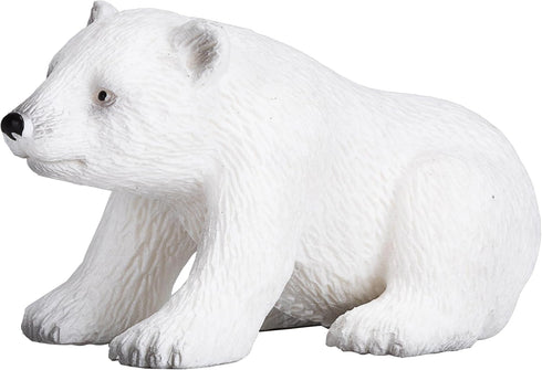 MOJO Polar Bear Cub Sitting Toy Figure