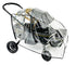 Rain and Wind Cover for Evenflo Pivot Xplore Stroller Wagon, Clear Design, Ventilation Holes, Maximum Coverage