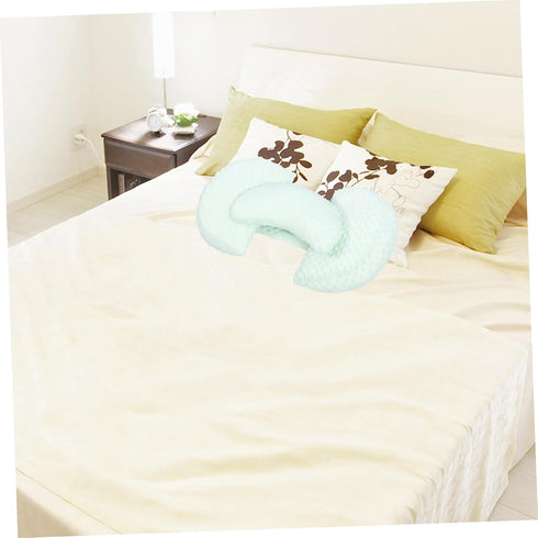 Mint Green Cooling Pregnancy Support Pillow - Multi-Functional Waist & Belly Comfort