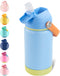 Kerilyn 12oz Kids Water Bottle, Stainless Steel Insulated Water Bottle for Kids,