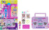 Polly Pocket Doll & Playset - Disco Dance Fashion Reveal with 3-Inch Hoodie Buddy Doll, 16 Accessories & Water Play