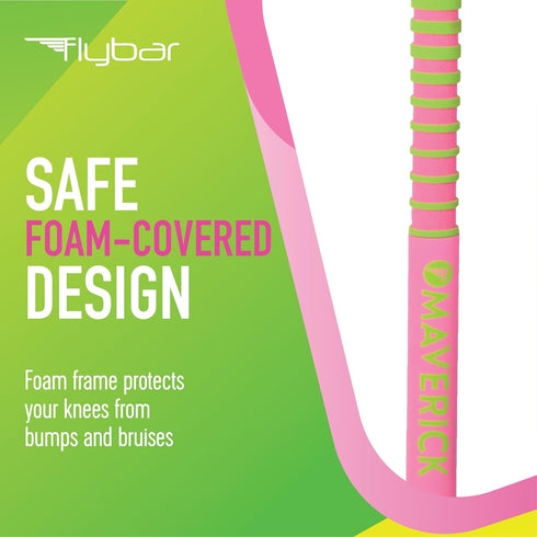 Flybar Maverick Pogo Stick for Kids Ages 5+, Perfect for Beginners, Outdoor Toys for Boys and Girls