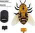 Tipmant Realistic RC Honey Bee Toys IR Remote Control Honeybee Insect Vehicle Electric Animal for Cat Dog Kids Birthday