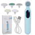 Honio 360 Trimmer 3 Baby Nail Clipper Flying Saucer Baby Nail Electric Double Moon Cover Modes Six Attachments for Baby