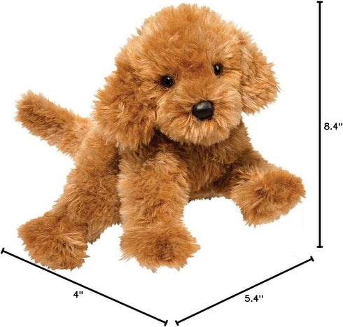 16-Inch Douglas Addie Caramel Labradoodle Dog Plush Stuffed Animal | Long