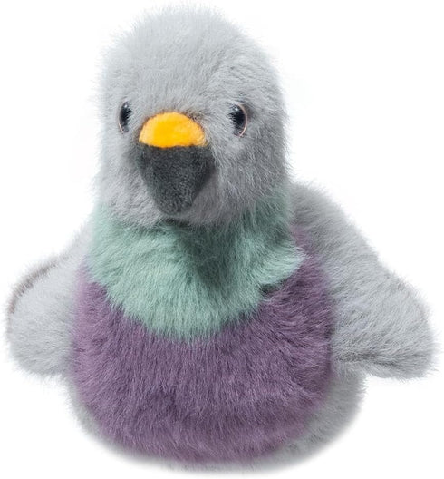 7-Inch Douglas Parker Pigeon Bird Plush Stuffed Animal Soft Cuddly Toy, Long