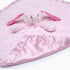 Pro Goleem Bunny Security Blanket Twin Baby Gifts Snuggle Toy Lovey for Infant Girls Soft Lovie Pink, 2 Pack