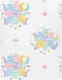 Pigsaly 27x39 Inch Crib Sheets Purple Rabbit Happy Easter Eggs Baby Sheet for Standard Crib Mattress Boys Girls Toddler