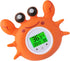 Wemay Bath Thermometer with Room Temperature Tri-color Backlit Display Fahrenheit and Celsius Lovely