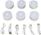 RYGVPR 3 Colors Stepless Dimming Bedroom Sleep Light 500mAh USB Rechargeable Wall Mount