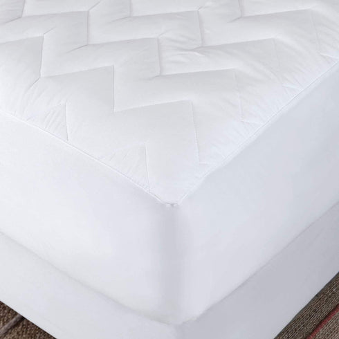 7" Waterguard Quilted Cotton Mattress Pad - Crib Size - Soft, Comfortable, and Fluffy Mattress Pad - Waterproof
