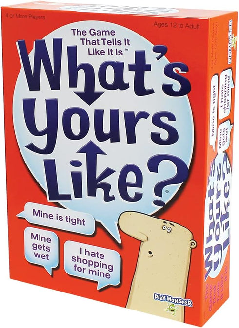 PlayMonster What's Yours Like? Hilarious Party Card Game for Ages 12+