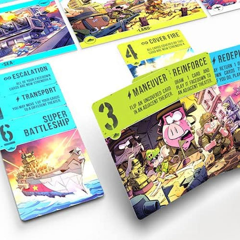 Arcane Wonders Air, Land & Sea: Critters at War, Orange