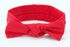 Baby Cotton Knotted Headbands - Girl's Rabbit Ear Hairbands for Newborn, Toddler 8-Pack (Multicoloured, One Size)