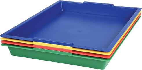 Constructive Playthings Messy Trays for Paint, Water and Sand Toys, Classroom Supplies,