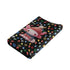32''x16'' Christmas Changing Pad Cover for Baby Boys Girls, Axolotl Diaper Changing Table Covers Black Changing Table